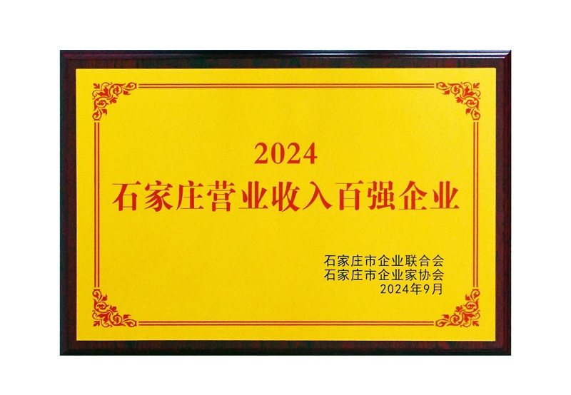 2024石家莊營收百強(qiáng)企業(yè)
